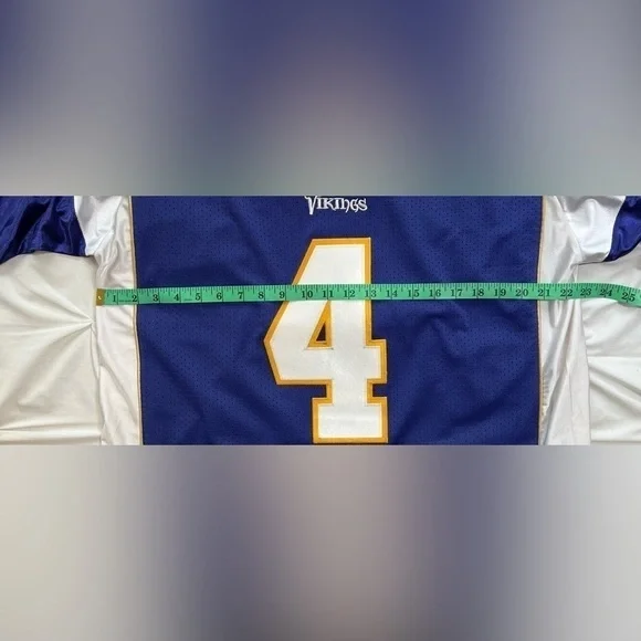 Brett Favre Minnesota Vikings Vintage Authentic Reebok Football Jersey - Picture 5 of 12